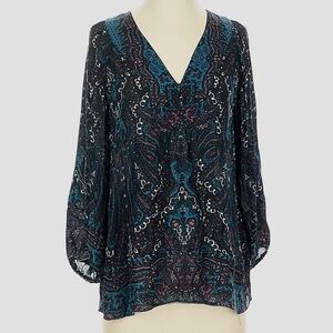 Joie Multicolor Paisley Blouse